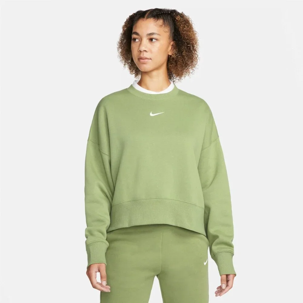 Nike Sportswear Phoenix Fleece Matching Set Alligator Green Medium - Picture 3 of 16